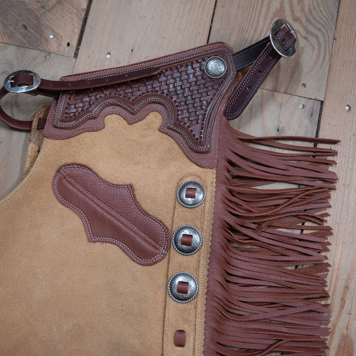 Teskey's Medium All Around Shotgun Chaps Tack - Chaps & Chinks Teskey's