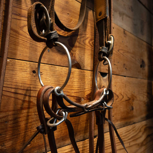 BM O-Ring Snaffle Bridle Rig Tack - Rigs BM