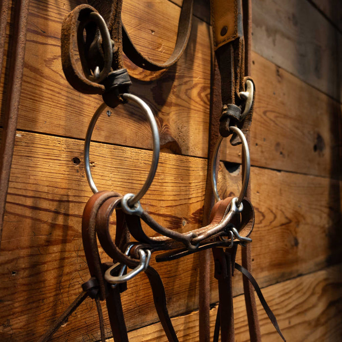 BM O-Ring Snaffle Bridle Rig Tack - Rigs BM