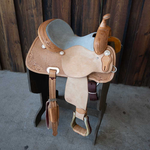 13.5" TESKEY'S COMPETITION SERIES BARREL SADDLE Saddles - New Teskey's Saddlery