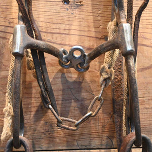 Bridle Rig -  Jeff Payne 3 piece Smooth Shanked Snaffle Bit  RIG299 Tack - Rigs Jeff Payne   
