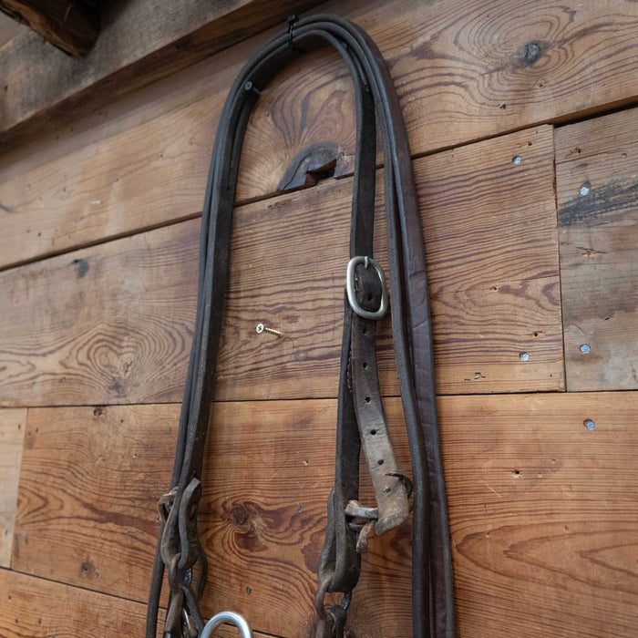 Kerry Kelley 65 20 Correction Bridle Rig w/ Split Ear Headstall