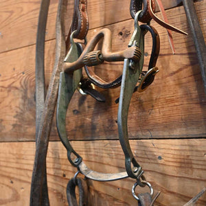 Bridle Port with Copper Roller Bit SBR447 Sale Barn misc   