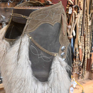 Ethan Lee Shotgun WOOLEY's - Amazing Working Cow Horse Chaps- CHAP1007 Tack - Chaps & Chinks Ethan Lee   