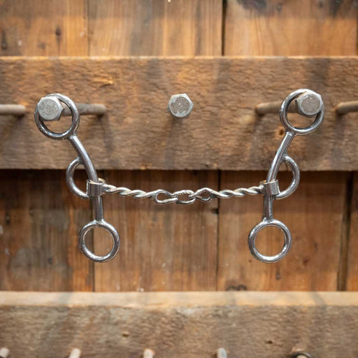 Schoneberg Short Shank Twisted Wire 3 piece Chain Bit Tack - Bits Schoneberg