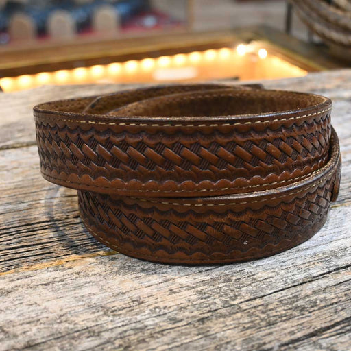 Vintage Western Belt with Sterling Silver Buckle Collectibles Teskey's