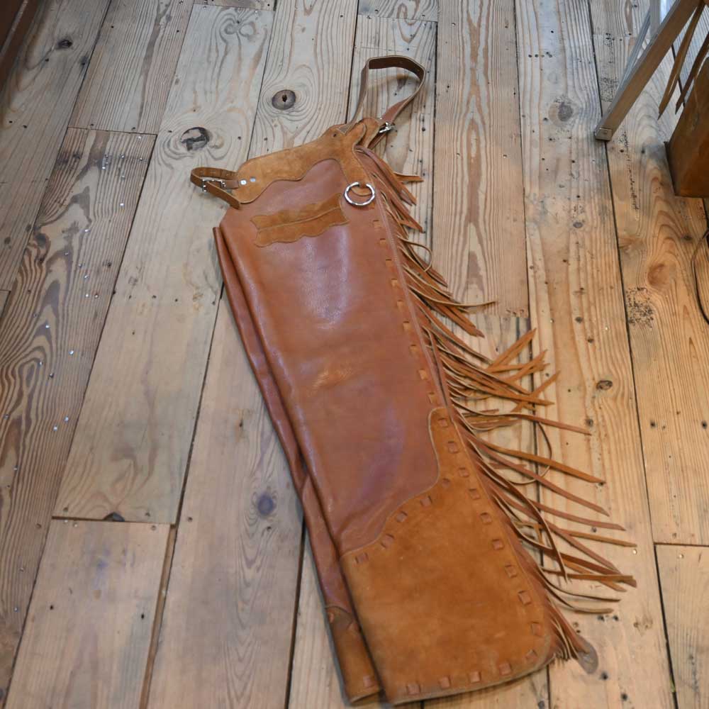 Nice Shotgun Leather Working Chaps - CHAP1040 Tack - Chaps & Chinks MISC