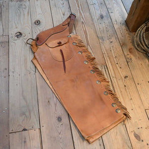 Working Stepthrough Chaps - Dr. Schrader Queen Creek Az - CHAP1108 Tack - Chaps & Chinks Dr. Schrader Queen Creek Arizona