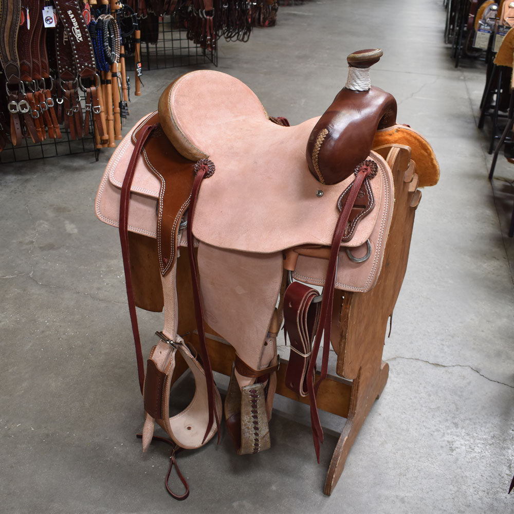 14" TESKEY'S RANCH SADDLE Saddles TESKEY'S SADDLERY LLC   