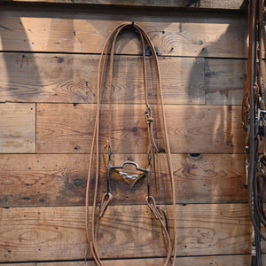 Bridle Rig - Sam Jenkins Silver Mounted Square Port Bit RIG922 Tack - Rigs Sam Jenkins