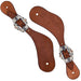 Teskey's Ladies Contoured Spur Straps w/Hex Buckle Tack - Spur Straps Teskey's