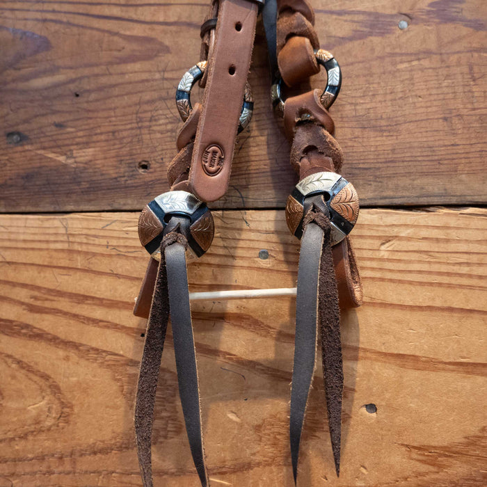 Joe Hipp Split Ear Headstall w/Teskey's Hardware