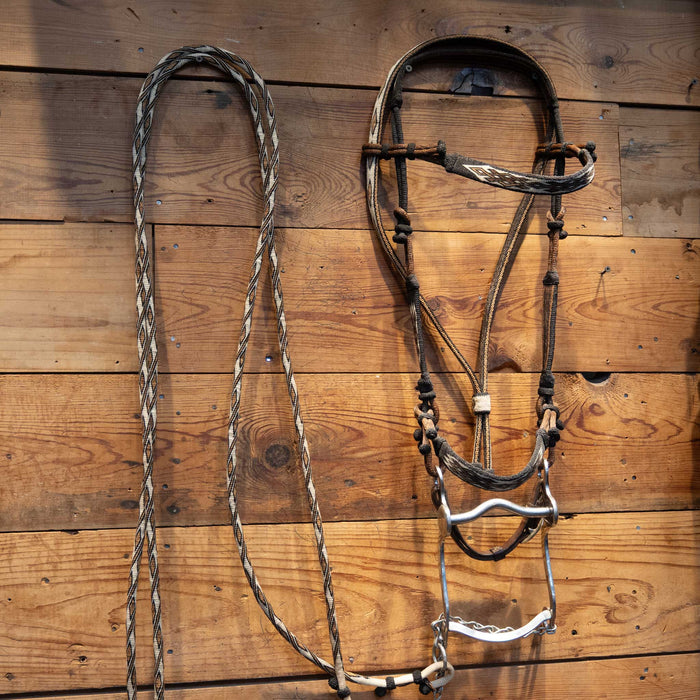 Vintage Prison Made Horse Hair Bridle Rig Collectibles Deer Lodge Prison