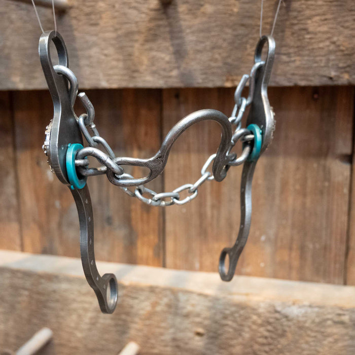 Petska Ported Chain Golden VConchos Bit