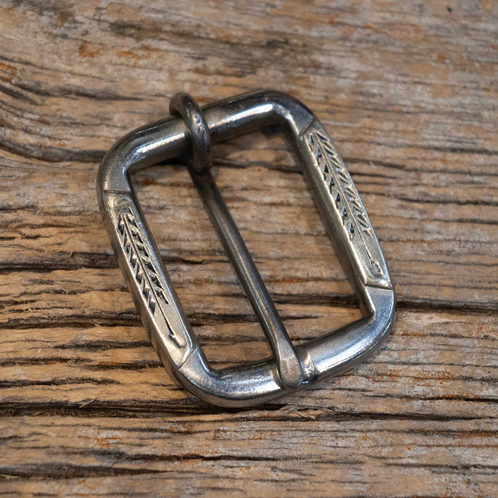 1" Spraberry Silver Mounted Buckle Tack - Conchos & Hardware Luke Spraberry