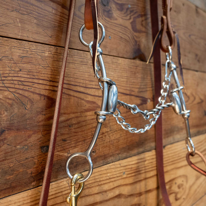 Cow Horse Supply Twisted Dogbone Bridle Rig