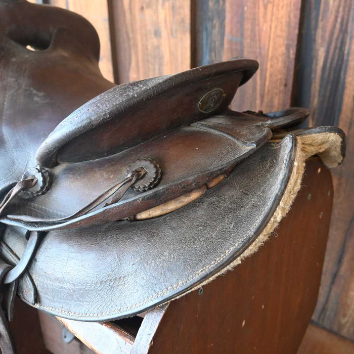 VINTAGE HEREFORD SADDLE Saddles - New Teskey's Saddlery