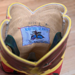 Rocket Buster Boots - Designed with  Indian Head Dress  _CA876 Collectibles MISC   