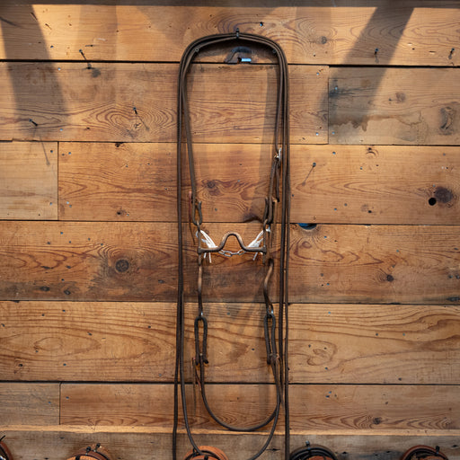 Cowpuncher Solid Port Bridle Rig Tack - Rigs Cowpuncher