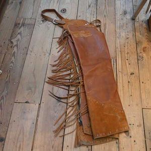 Nice Shotgun Leather Working Chaps - CHAP1040 Tack - Chaps & Chinks MISC