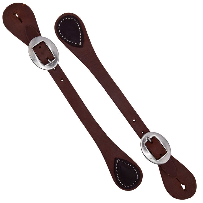 Teskey's Two Tone Straight Spur Straps