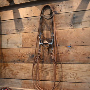 Ricky Trammell Copper Port and Roller Bridle Rig Tack - Rigs Ricky Trammell