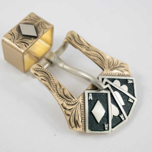 The Ace High Hand Buckle Tack - Conchos & Hardware MISC