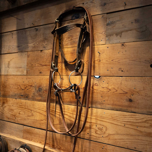 BM O-Ring Snaffle Bridle Rig Tack - Rigs BM