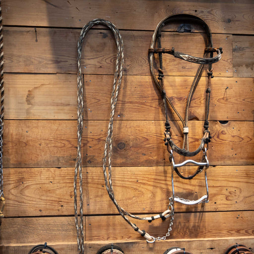 Vintage Prison Made Horse Hair Bridle Rig Collectibles Deer Lodge Prison