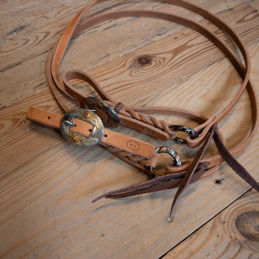 Joe Hipp 8' Roping Reins w/ Teskey's Hardware Tack - Reins Joe Hipp