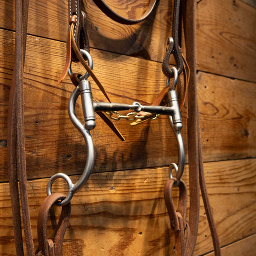 Smooth Snaffle Bridle Rig Tack - Rigs MISC