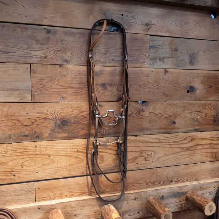 Kerry Kelley Twisted Wire Hinge Port Bridle Rig