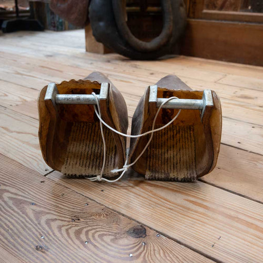 Handmade Rawhide Tapaderos Saddle - Accessories MISC