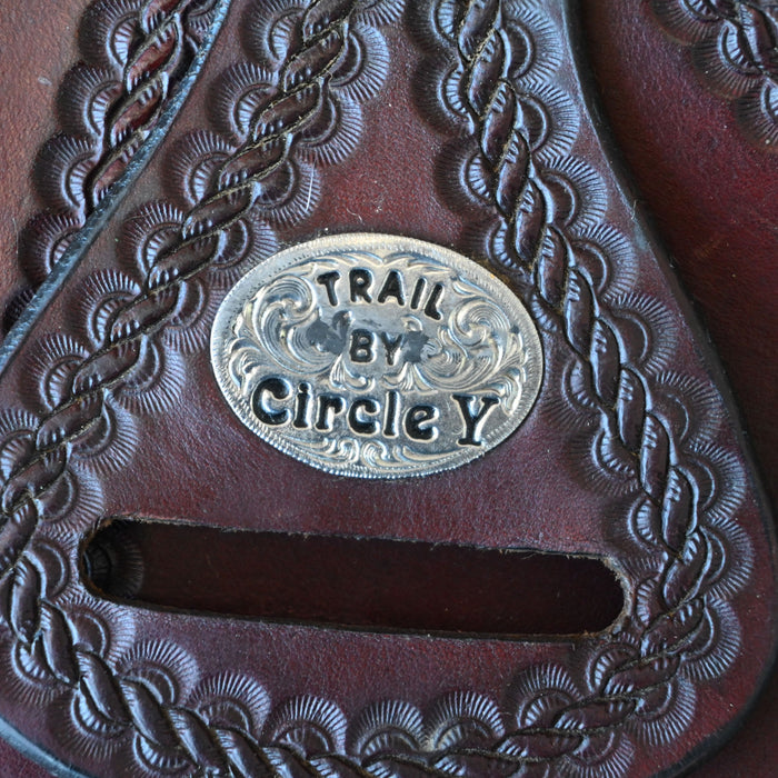 16" USED CIRCLE Y TRAIL SADDLE