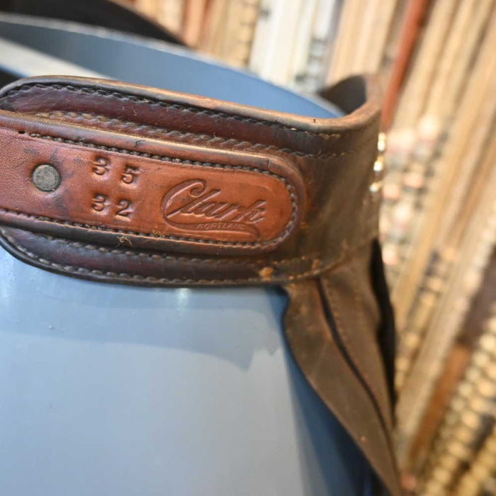 Clark Vintage Western Cowboy Chaps Tack - Chaps & Chinks Clark
