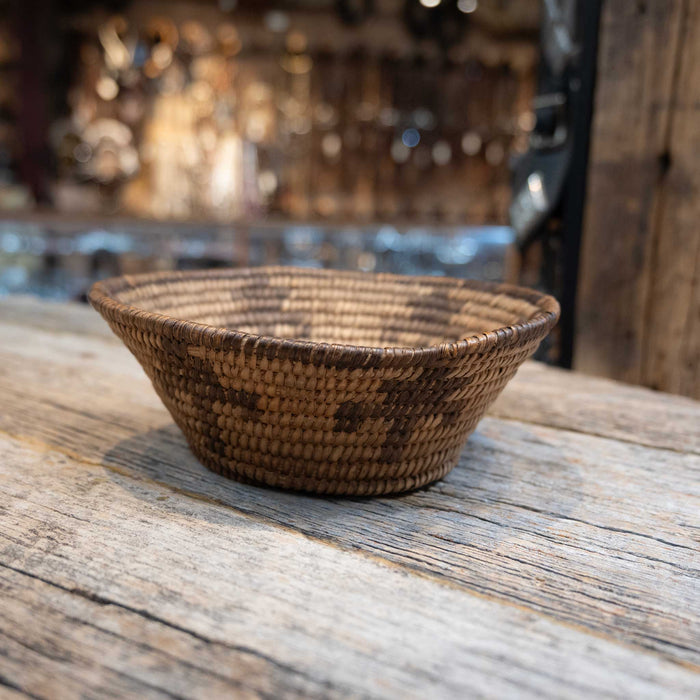 1920's Pima Indian Tribe Handwoven Basket