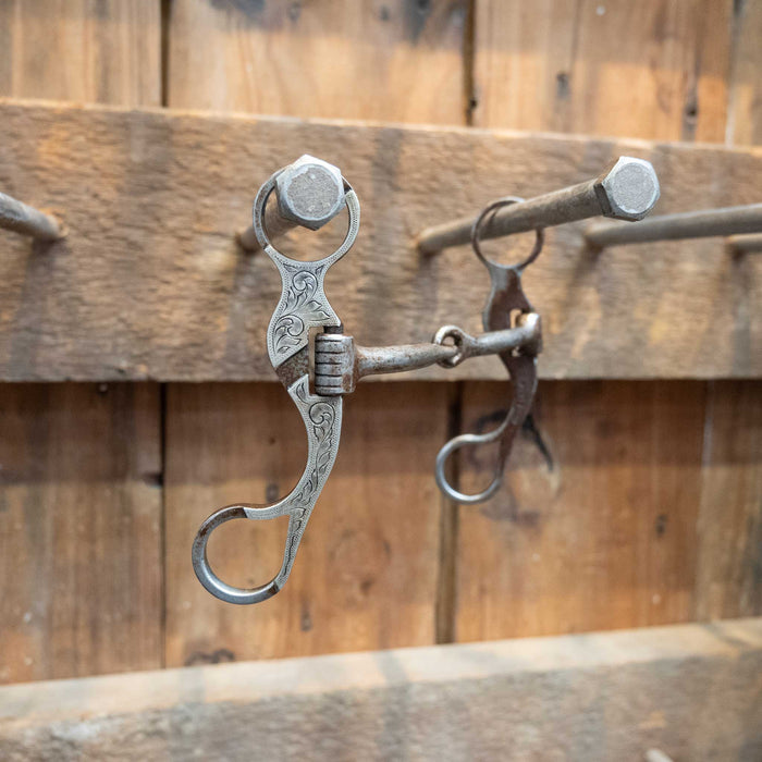 Tom Palmer Silver & Cooper Mounted Smooth Snaffle