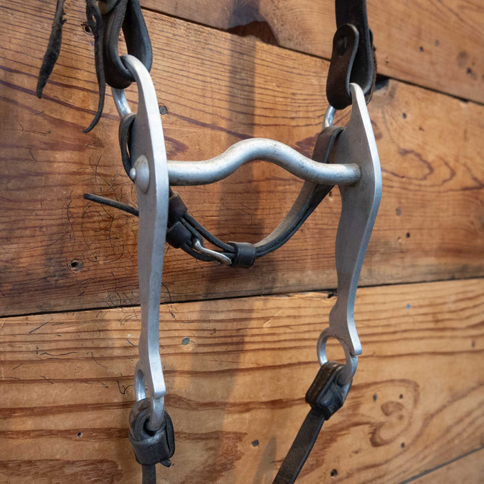 Vintage Crockett-Renalde Aluminum w/Tooled headstall Collectibles MISC