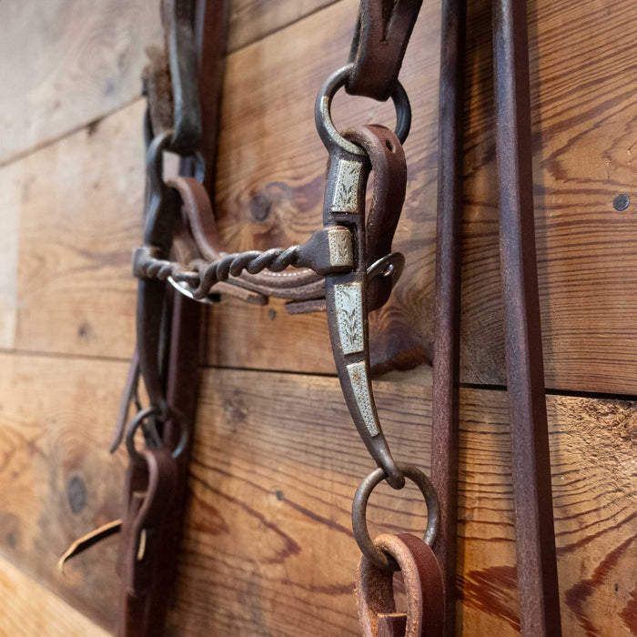 Reid Jones Twisted Snaffle Bridle Rig