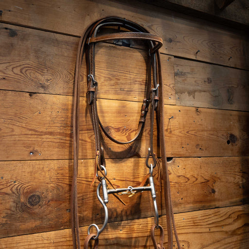 Smooth Snaffle Bridle Rig Tack - Rigs MISC