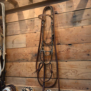 Bridle Rig Shanked Snaffle Bit SBR448 Sale Barn misc   