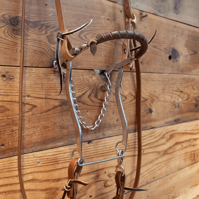 Classic Equine Hackamore Bridle Rig