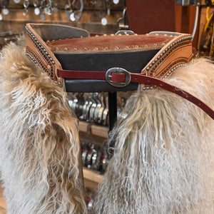 Wooley Angora - Western Shotgun Chaps  CHAP1028 Tack - Chaps & Chinks Teskey's   