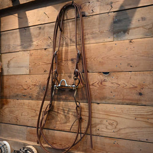 Bridle Rig - Kerry Kelley Silver Al Dunning Slow Twist Bit RIG833 Tack - Rigs Kerry Kelley