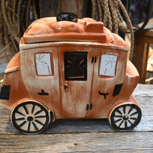 Sierra Vista Ceramics Vintage Stage Coach Cookie Jar Collectibles Serra Vista Ceramics
