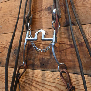 Bill Freeman Solid Port Bridle Rig Tack - Rigs Bill Freeman