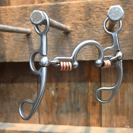 Kerry Kelley 50 Ported Chain w/Copper Rings Tack - Bits Kerry Kelley
