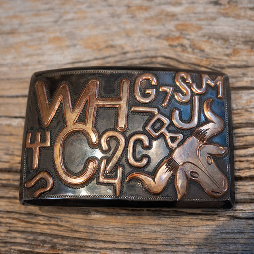 Slider P Copper Mounted Buckle ACCESSORIES - Additional Accessories - Buckles Slider P