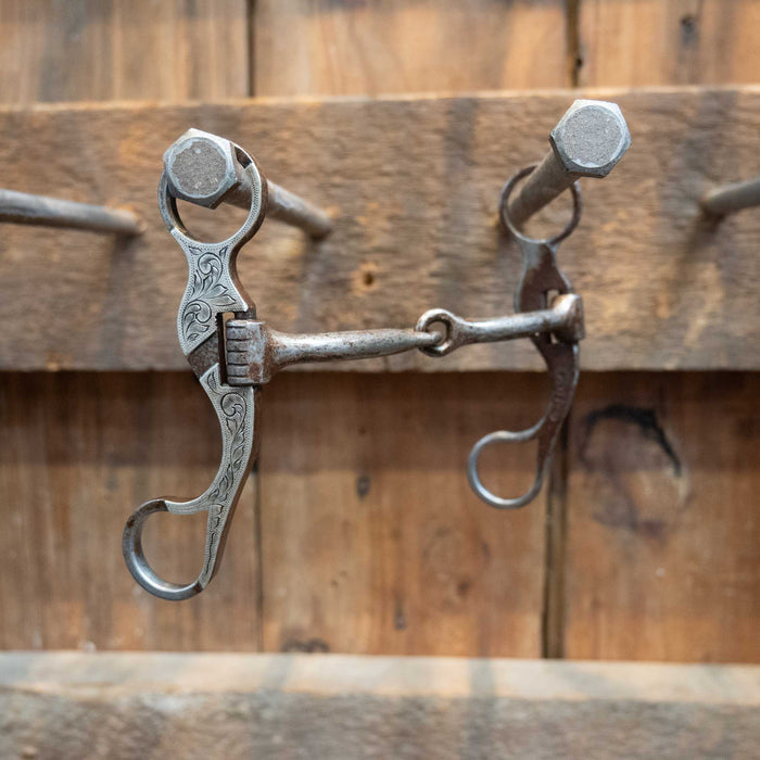 Tom Palmer Silver & Cooper Mounted Smooth Snaffle