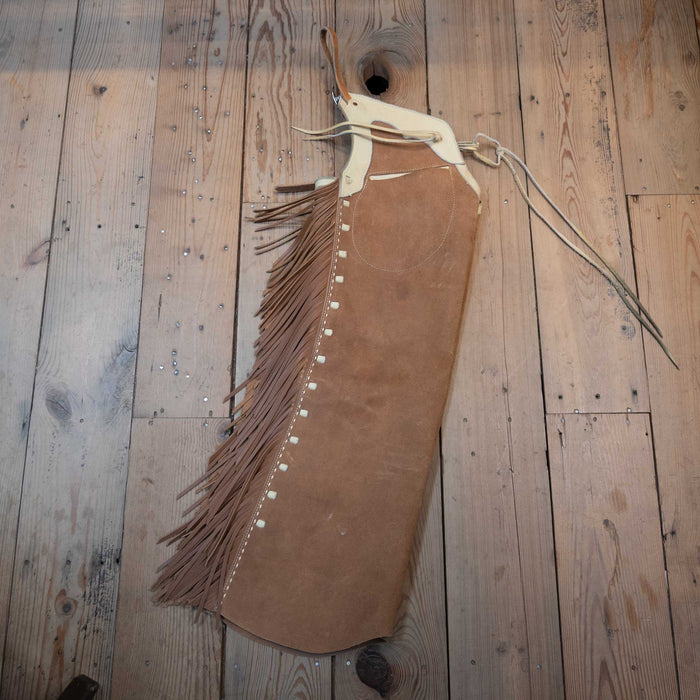 Used Austin Valimont Roughout Stepthrough Chaps Tack - Chaps & Chinks Austin Valimont